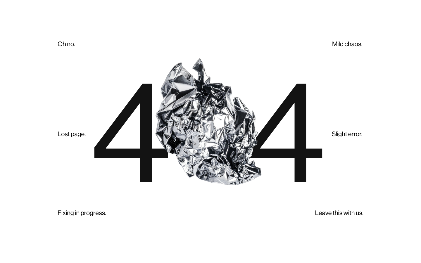 404 error
